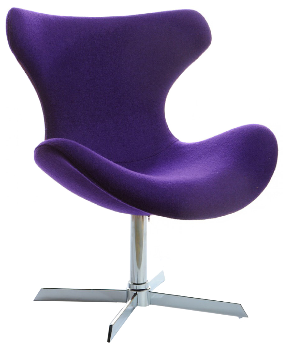 Find a great lounge chair in purple for your living space at AdvancedInteriorDesigns.com