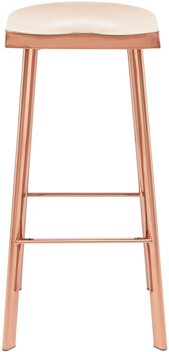 rose gold bar stool by Nuevo Living - Icon Bar Stool