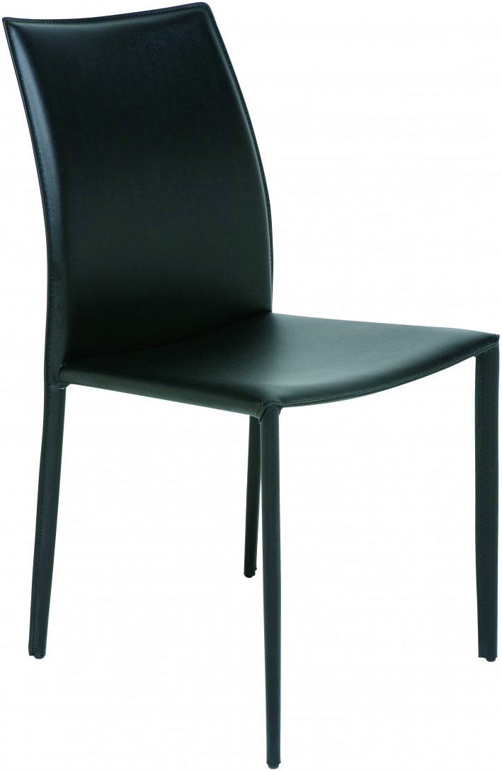 the nuevo sienna dining chair in black
