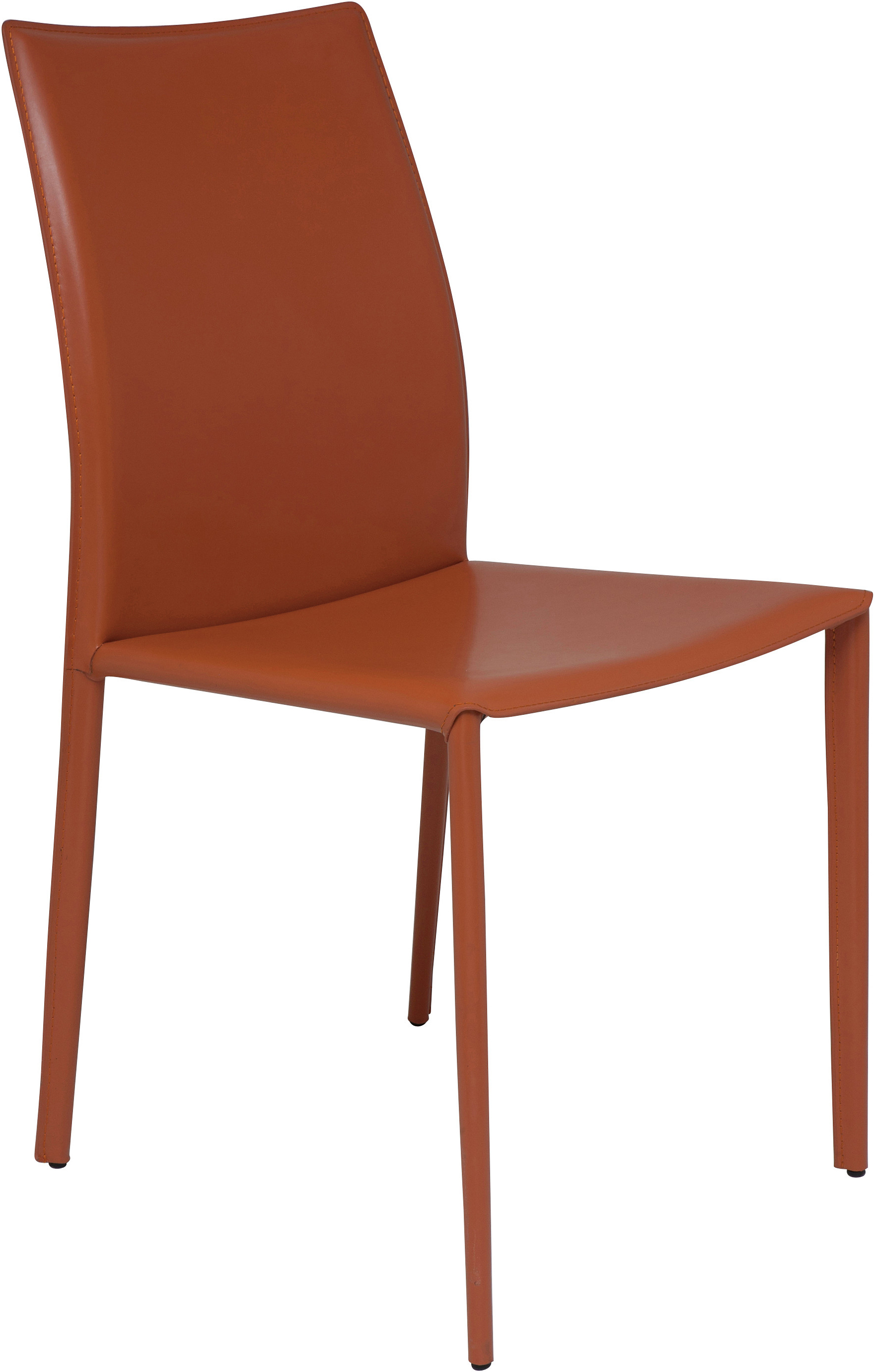 the nuevo sienna dining chair in ochre