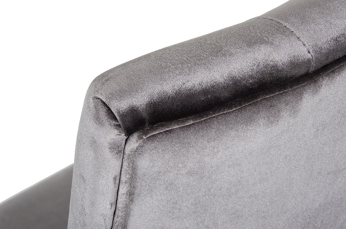 we've got a brand new velour dining chairs in grey