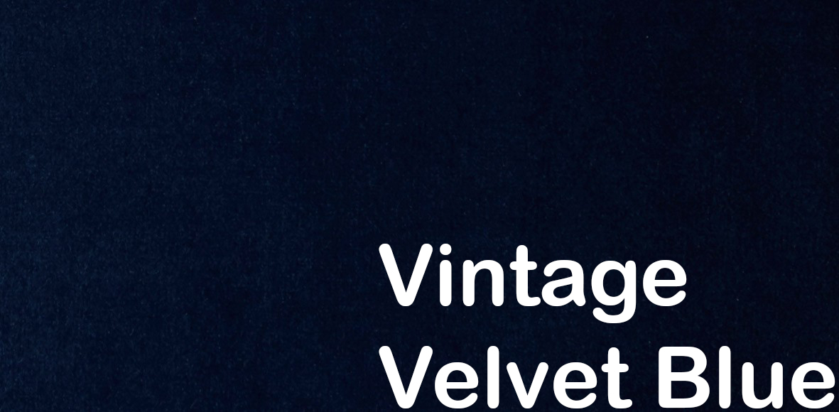innovation vintage velvet blue