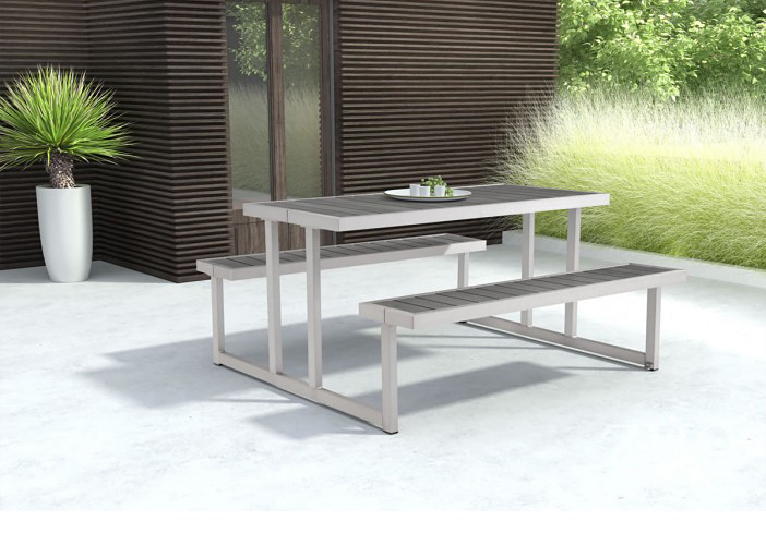 cuomo picnic table by zuo available at Advanced Interior Designs