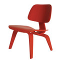 Molded Plywood Lounge Chair-Red