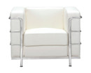 Fortress Armchair-White