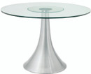Satellite Round Glass Dining Table