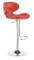 Fly Bar Stool in Red by Zuo Modern