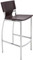 Marcello Leather Barstool Brown