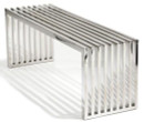 Polished Zeta Bench By Alphaville