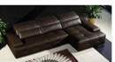 Fiore Leather Sectional Sofa