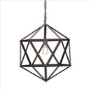 Amethyst Ceiling Lamp Small