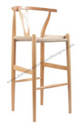 Wishbone Bar Stool - Natural