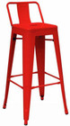 Streamline Bar Chair - Red