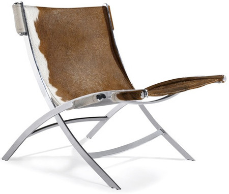 Cowhide PK22 Style Easy Chair