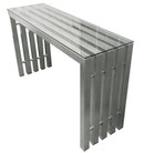 City Stainless Steel Console Table