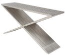 Amici Prague Console Table Stainless Steel By Nuevo Living
