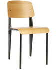 Prouve Style Standard Chair Black Frame