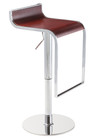 LEM Piston Stool with Wood Seat