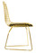 Bertoia Side Chair In Gold Finish