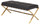 Auguste Bench In Gold 