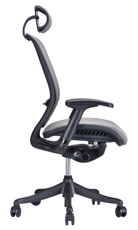 Ergo Grey Mesh Ergonomic Office Chair - Ergonomic Office Chairs