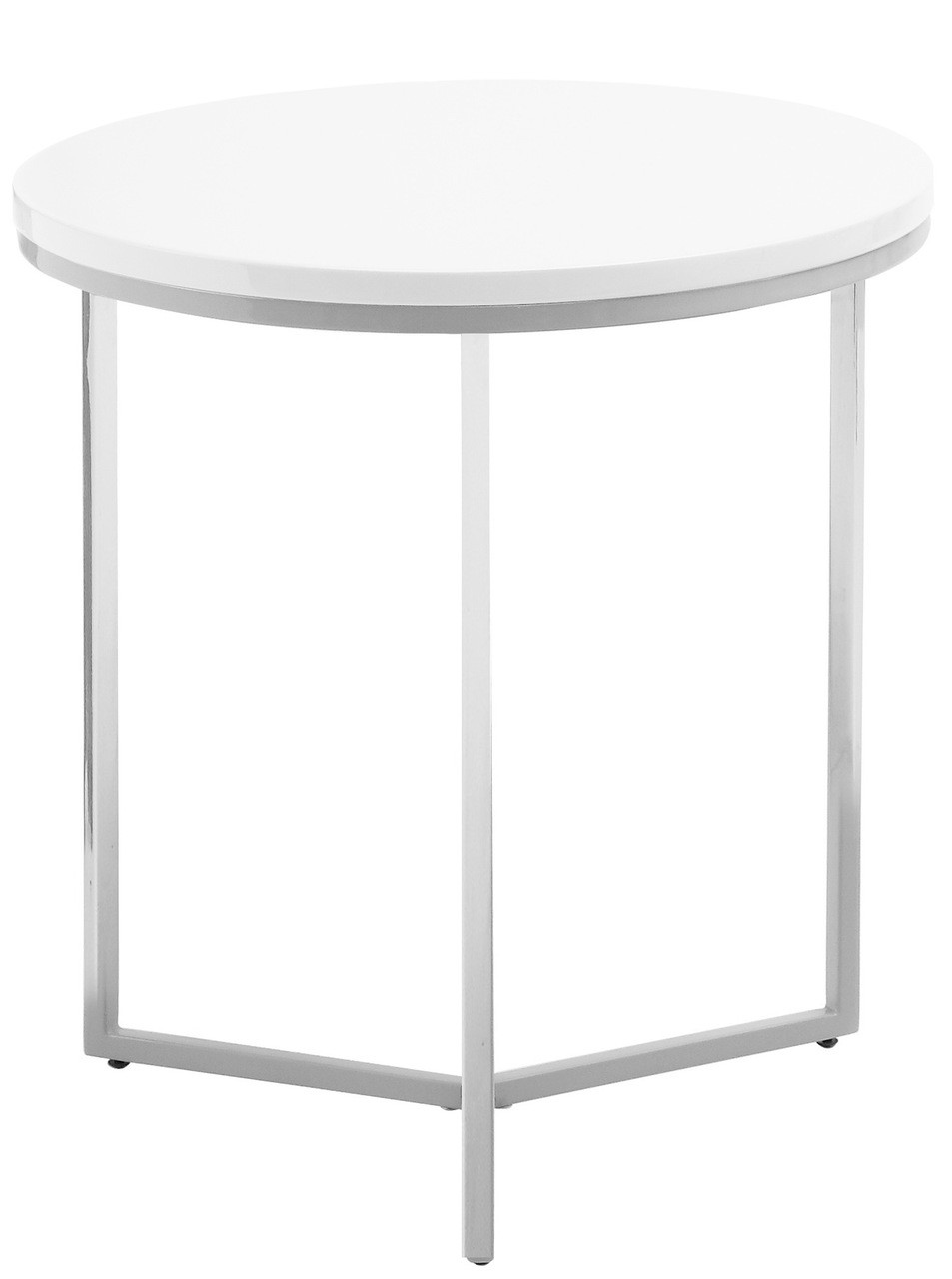 Armani Round End Table Glossy White Round End Table Modern End and