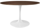 Flower Table Walnut 60" Oval