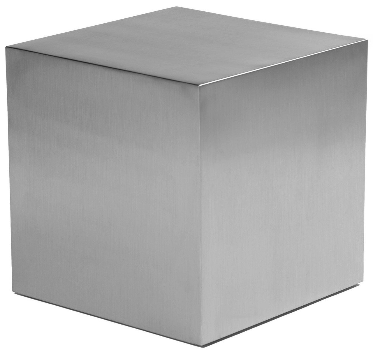 Stainless Steel Cube Side Table - Advancedinteriordesigns.com