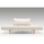 Zeal Deluxe Daybed White With Oak Wooden Legs
