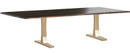 Toulouse Dining Table In Brushed Gold