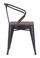 Helix Dining Chair Rustic Wood