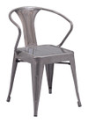 Helix Dining Chair Gunmetal