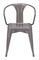 Helix Dining Chair Gunmetal