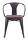 Helix Dining Chair Rustic Wood