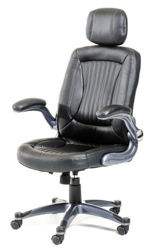 black modern office chair