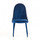 blue velvet dining chair