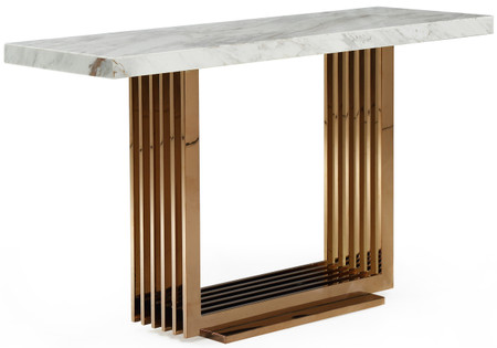 marble console table