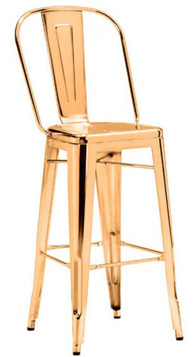 Elio Bar Chair Gold