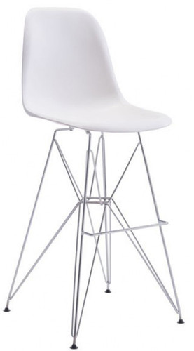 Zip Bar Chair White