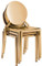 Eclispe Dining Chair Gold
