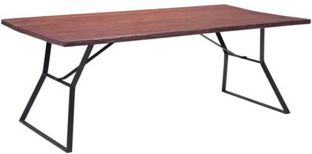 Omaha Dining Table Distressed Cherry Oak