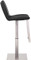 Lewis Brushed Adjustable Bar Stool