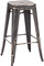 Marius Barstool Antique Black Gold