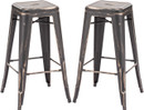 Marius Barstool Antique Black Gold