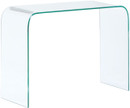 mecca console table clear