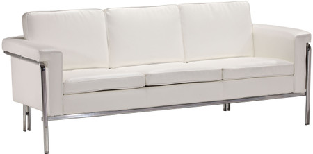 Zuo Singular Sofa White