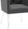 Sebastian Grey Linen Arylic Chair