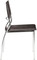 Zuo Modern Espresso Trafico Dining Chair Made In Leatherette And Constructed With Chromed Steel