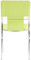 Zuo Modern Green Trafico Dining Chair Made In Leatherette And Constructed With Chromed Steel
