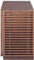 Zuo Modern Linea Credenza In Walnut Finish Made With MDF And Solid Fir Wood